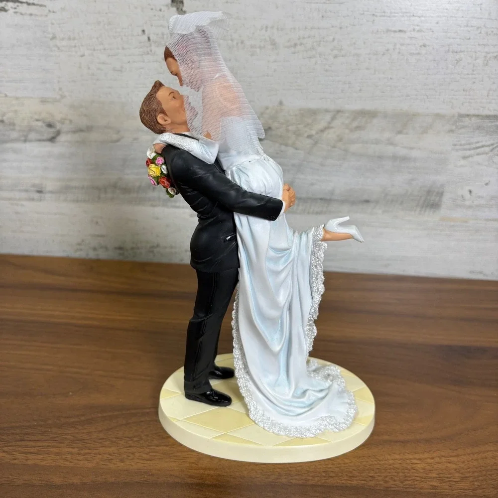 Lenox Thomas Blackshear Ebony Visions FOREVER ONE‎ Wedding Cake Topper 9